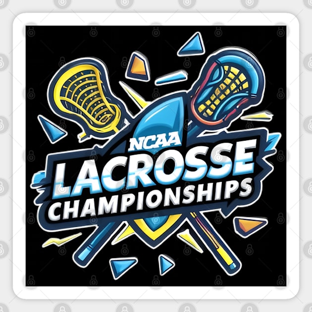 lacrosse championships 2D Magnet by CreationArt8